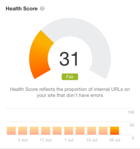 health score